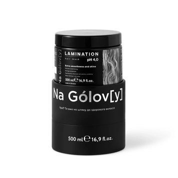 Маска для волосся Ламінація Lamination hair mask Na G&oacute;lov[y], 500мл g-003-522 фото