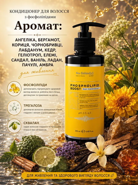 Кондиционер для волос с фосфолипидами Phospholipid Boost Hair Conditioner Na G&oacute;lov[y], 250мл g-003-562 фото