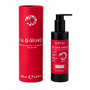 BB-Крем для волосся фосфоліпідний бустер BB hair cream Phospholipid Booster Na G&oacute;lov[y], 200мл  g-003-530 фото
