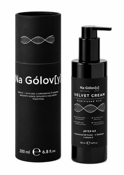 Незмивний крем-кондиціонер із гідролізованим шовком VELVET CREAM Hydrolyzed Silk Na G&oacute;lov[y], 200мл g-003-538 фото