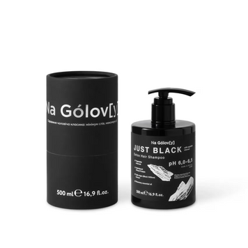 Детокс-шампунь для волосся Detox Hair Shampoo Just Black Na G&oacute;lov[y], 500мл g-009-500 фото