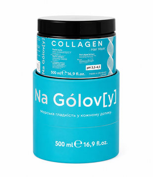 Колагенова маска для волосся Collagen Hair Mask Na G&oacute;lov[y], 500мл g-003-513 фото