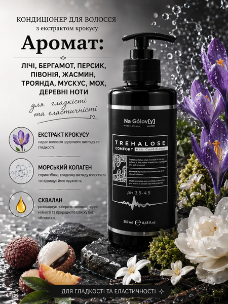 Кондиционер для волос с трегалозой Trehalose Comfort Hair Conditioner Na G&oacute;lov[y], 250мл g-003-554 фото
