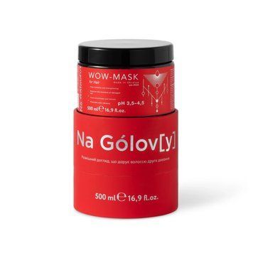 Маска для волосся WOW-MASK Na G&oacute;lov[y], 500мл g-003-518 фото